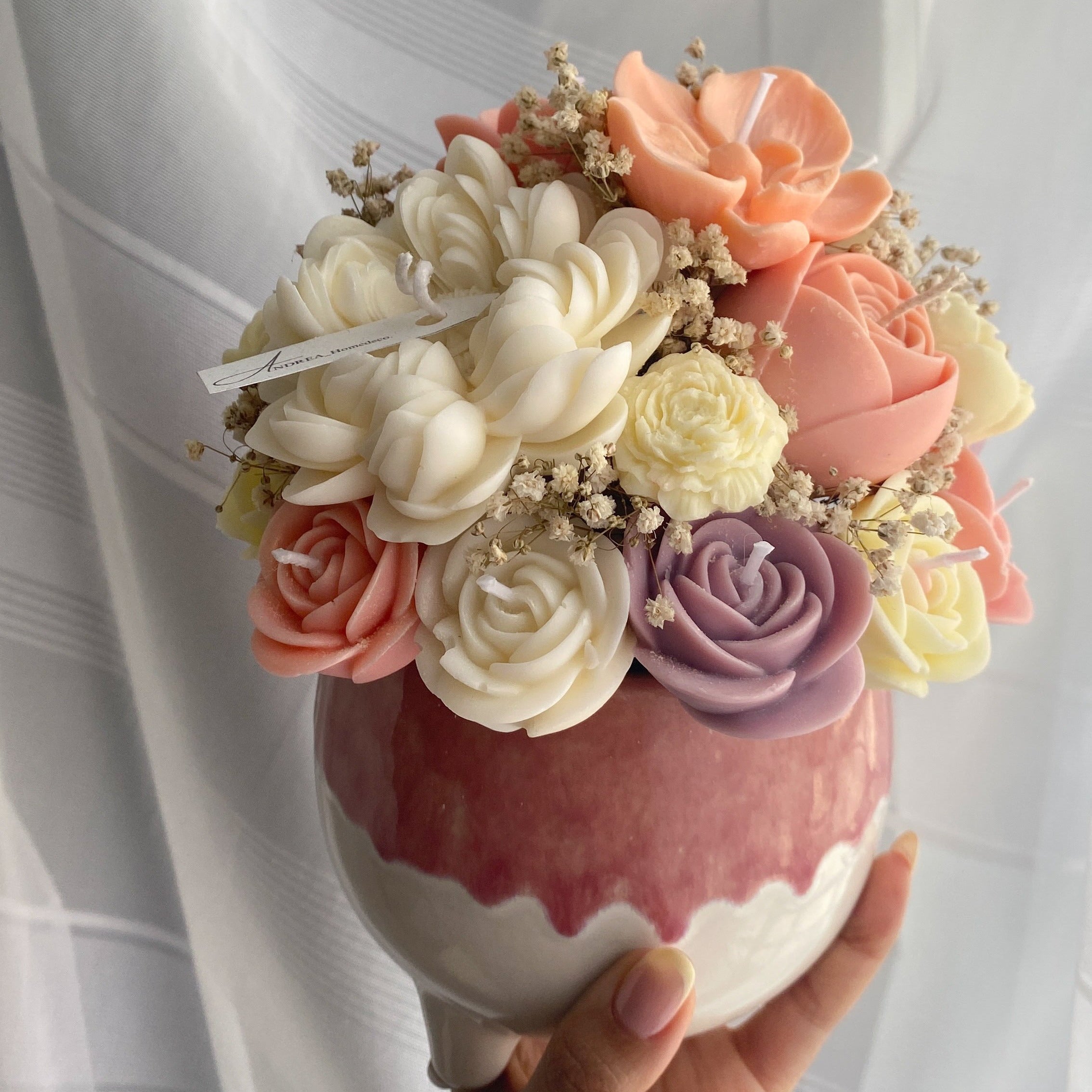 Bouquet pastele.