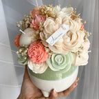 Bouquet pastele.