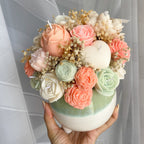Bouquet pastele.