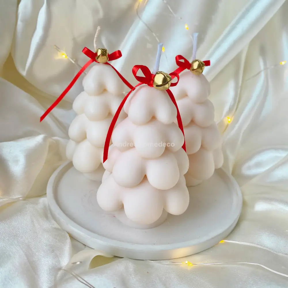 Arbol copos de nieve