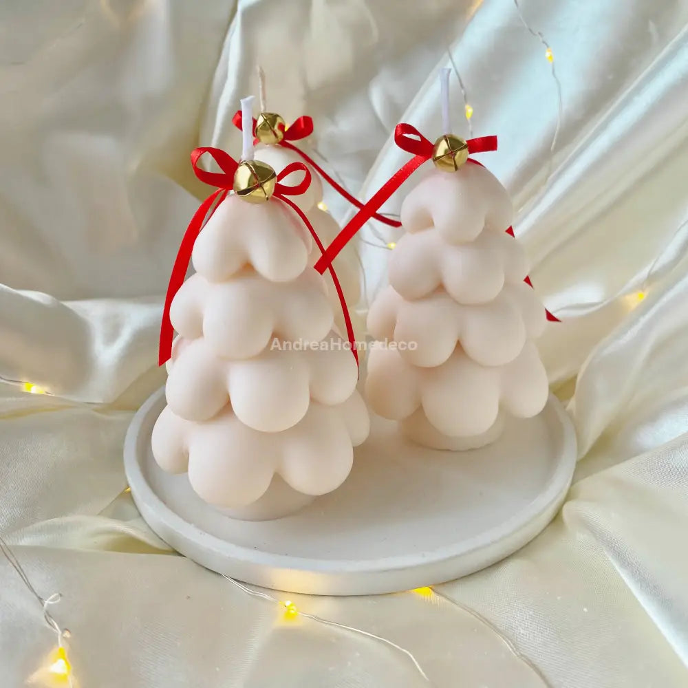 Arbol copos de nieve